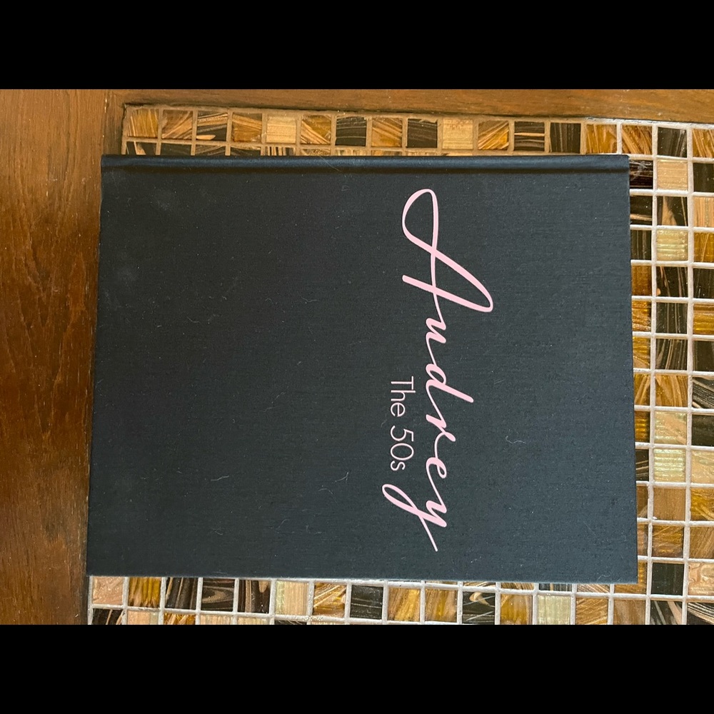 NWT Audrey Hepburn Hard Cover Book